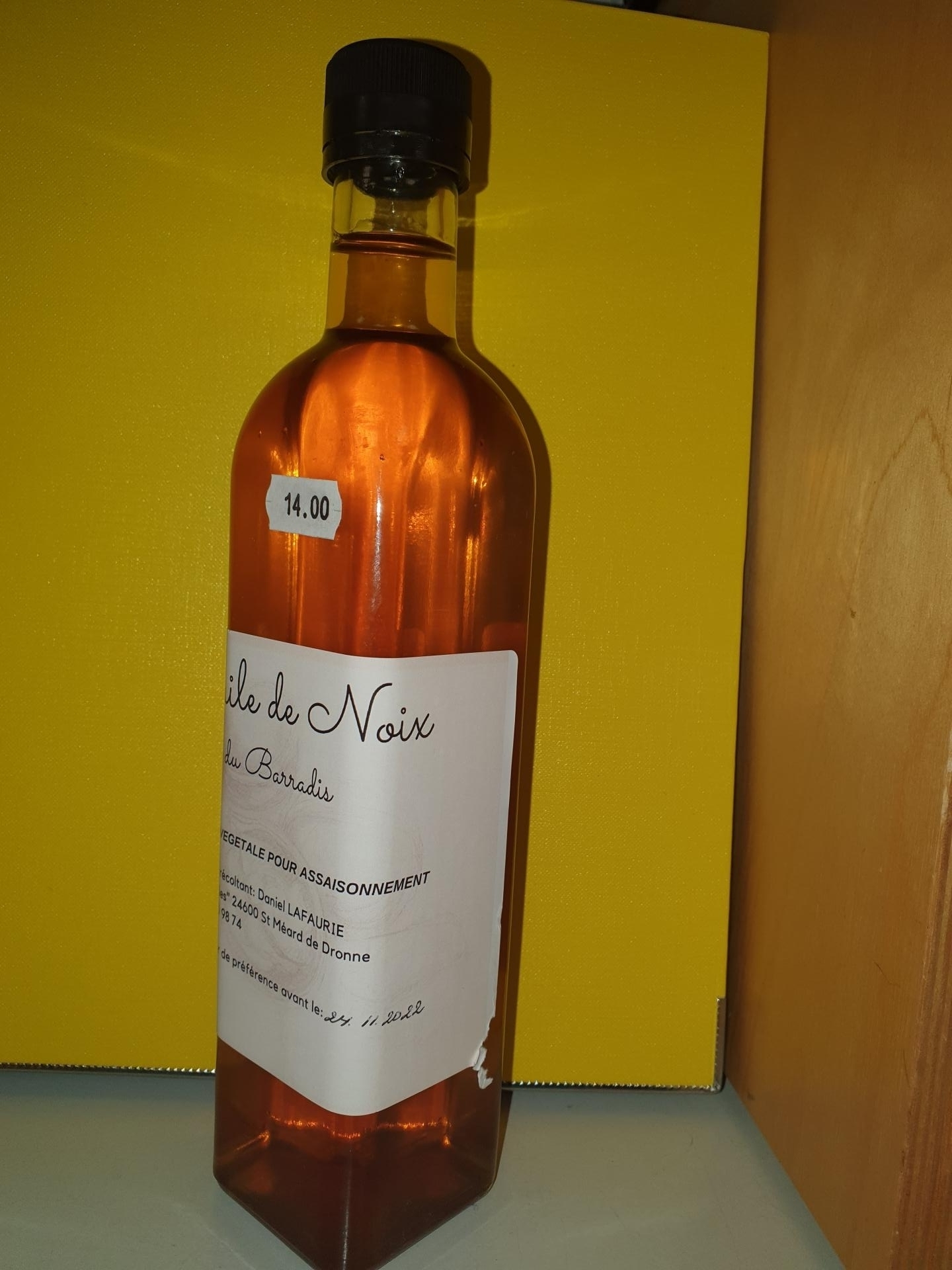 Huile de noix Mme LAFAURIE