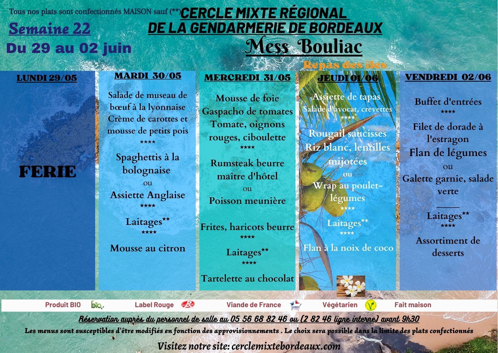 Semaine 22